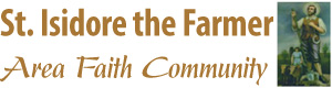 St. Isidore The Farmer Area Faith Community Logo